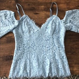 Bardot Cold Shoulder Dress, Size 6